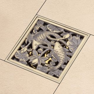 Душевой трап Gappo G81002-4 бронза